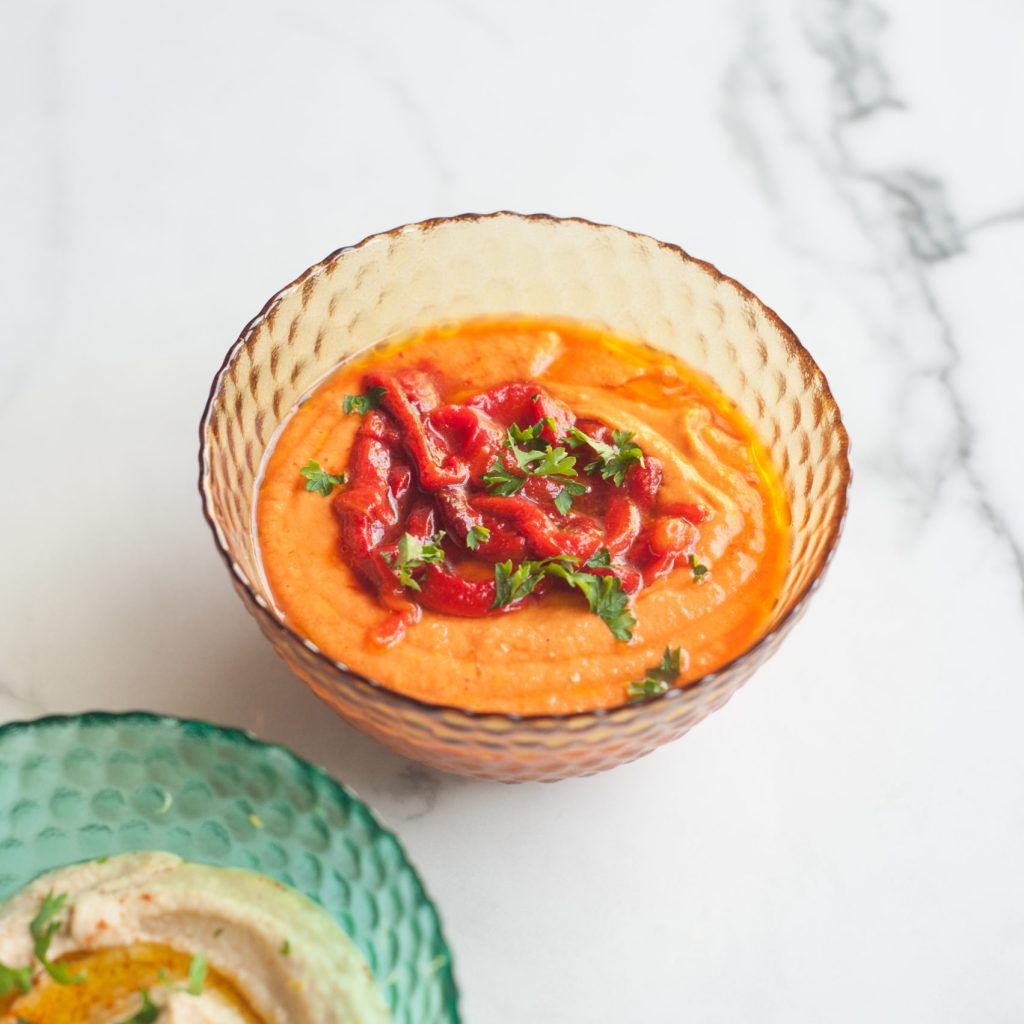 houmous-poivrons houmous-poivrons